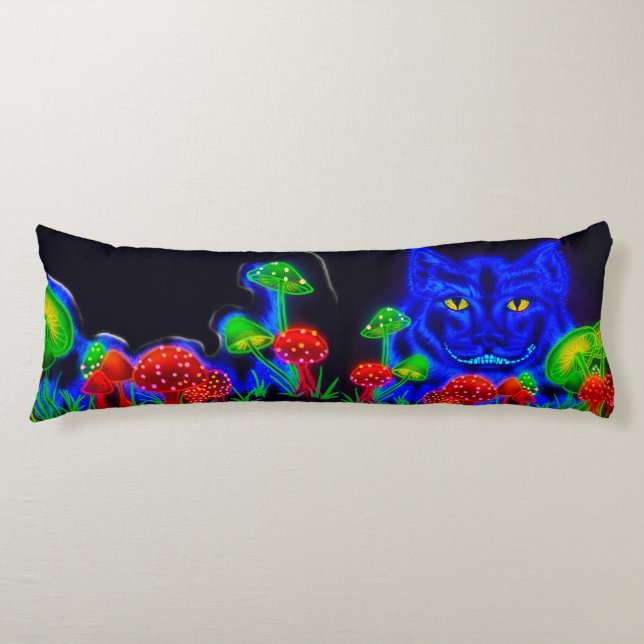 Cheshire Cat Body Pillow (Front)