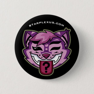 cheshire cat buton 2 inch round button