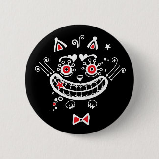 Cheshire Cat Button