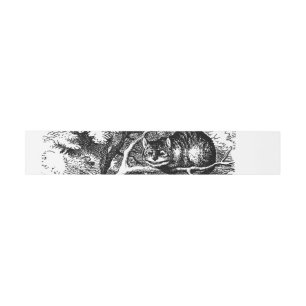 Cheshire Cat Card Wrap Invitation Belly Band