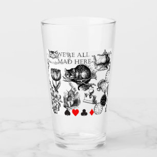 cheshire cat classic alice in wonderland art glass