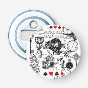 Cheshire Cat classic alice in wonderland mad Bottle Opener
