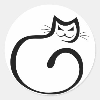 Cheshire Cat Classic Round Sticker