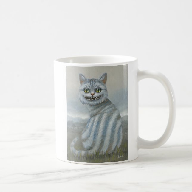 Cheshire Cat Coffee Mug (Right)