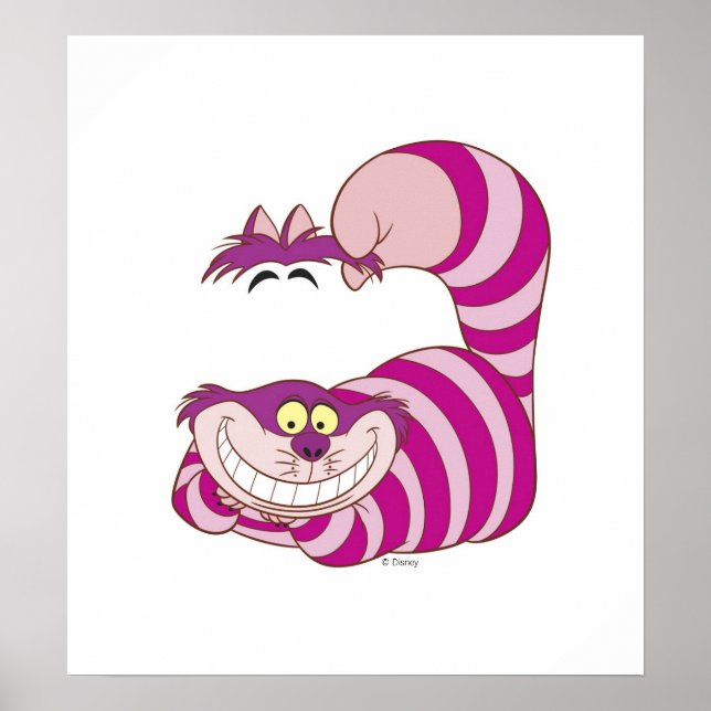 Cheshire Cat Disney Poster (Front)