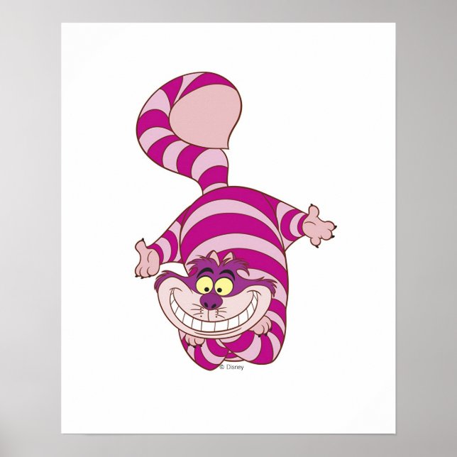 Cheshire Cat Disney Poster (Front)