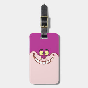 Cheshire Cat Face Luggage Tag