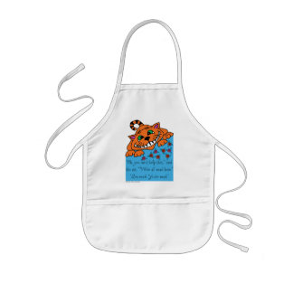 Cheshire Cat I'm Mad - Alice in Wonderland Kids Apron