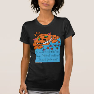 Cheshire Cat I'm Mad - Alice in Wonderland T-Shirt