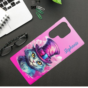 Cheshire Cat Inspired by Alice In Wonderland Samsung Galaxy Case