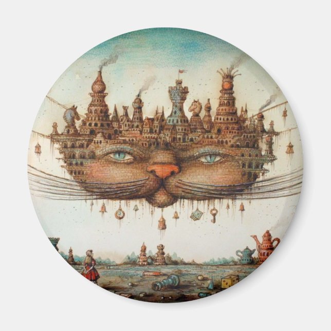 Cheshire Cat Magnet (Front)