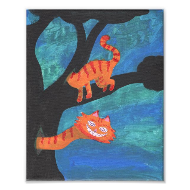 Cheshire Cat Photo Print (Front)