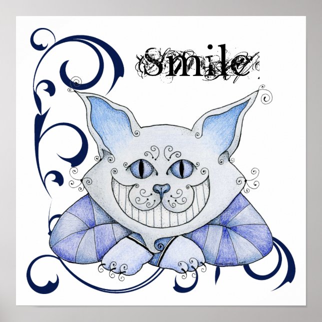 Cheshire Cat Poster (Front)