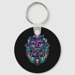 Cheshire Cat Shirt Alice In Wonderland Graphic  Keychain