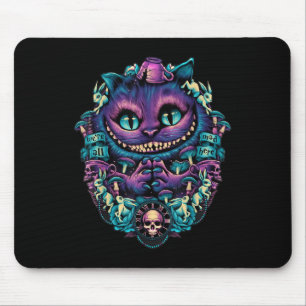 Cheshire Cat Shirt Alice In Wonderland Graphic  Mouse Pad
