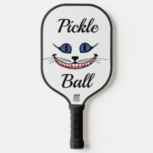 Cheshire Cat Smile BLUE Pickleball Paddle