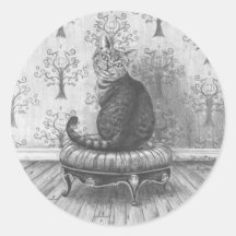 Cheshire Cat Sticker Alice in Wonderland Sticker