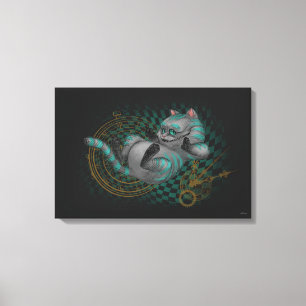 Cheshire Cat   Time's a Wastin' 3 Canvas Print