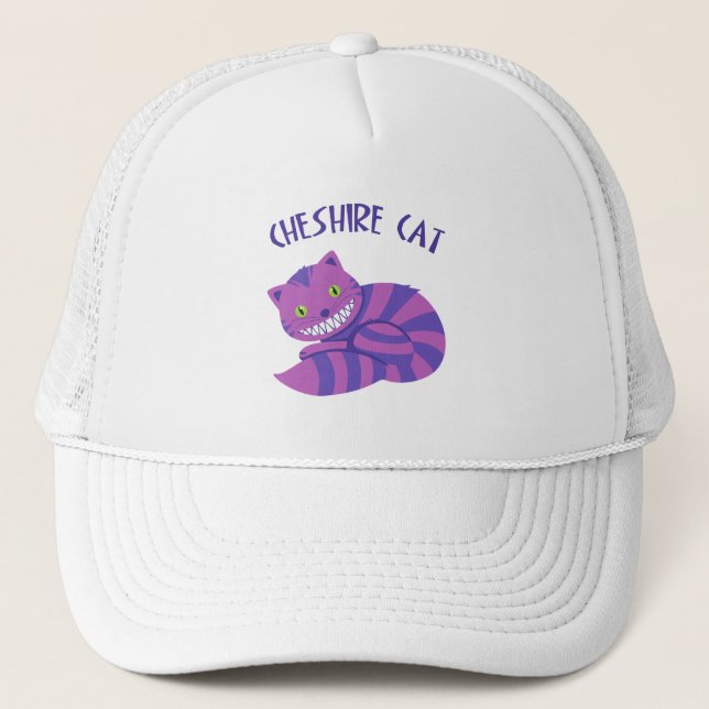 Cheshire Cat Trucker Hat (Front)