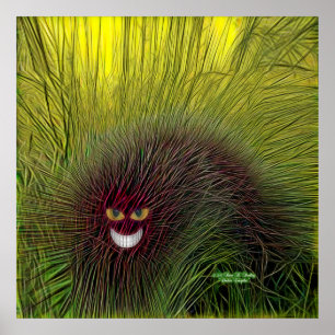 Cheshire Caterpillar Poster Print