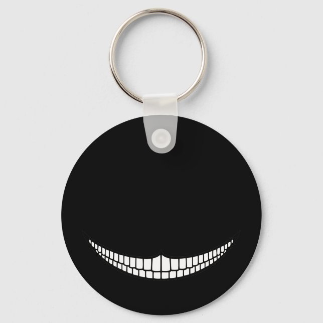 Cheshire Grin Keychain (Front)