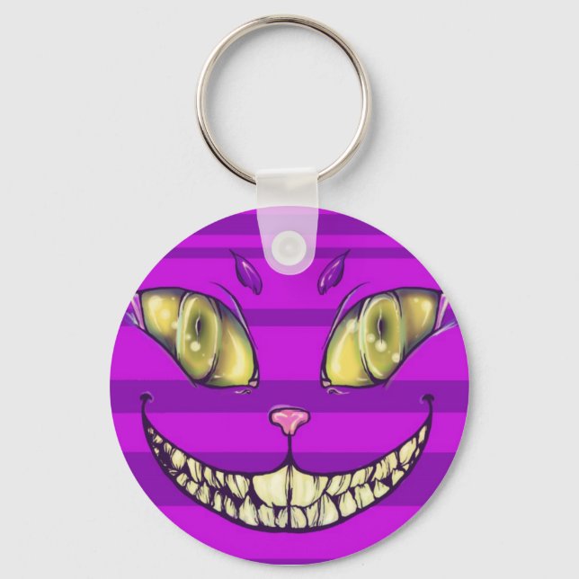 cheshire Smile Keychain (Front)