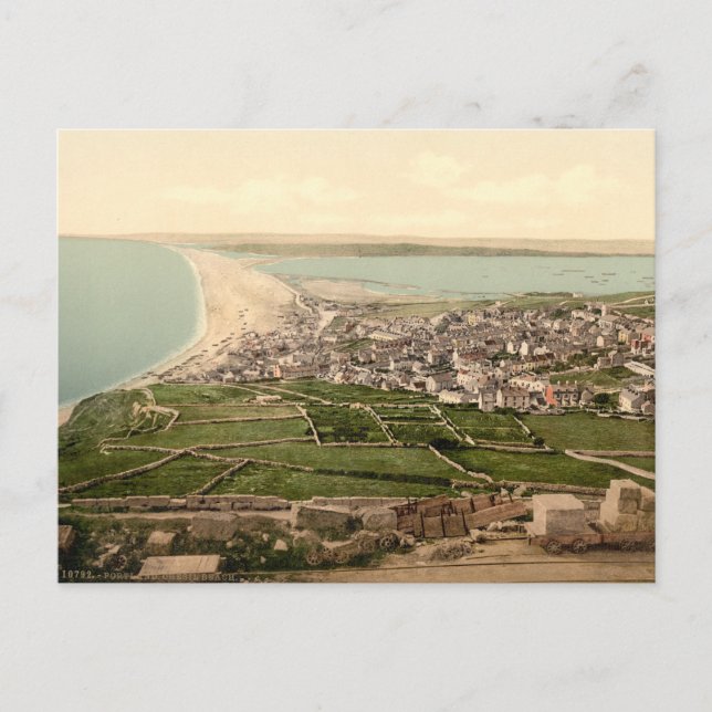 Chesil Beach, Portland, Dorset, England Postcard (Front)