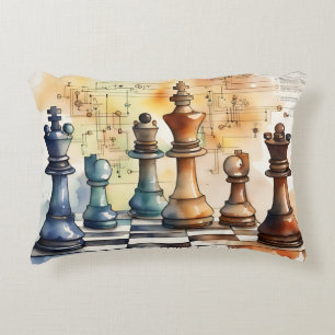 Chess Accent Pillow