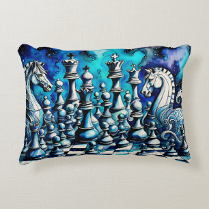 Chess Accent Pillow
