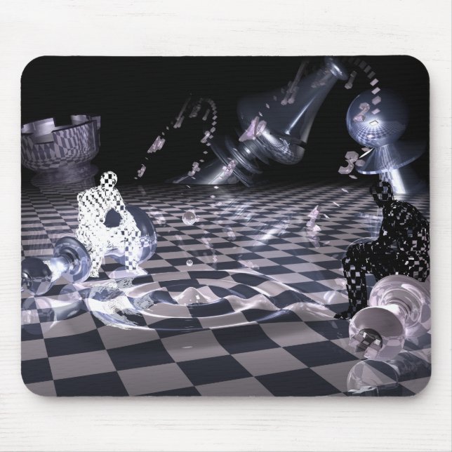 Chess Art Mouse Pad (Front)