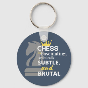 Chess - Artistically Subtle Keychain