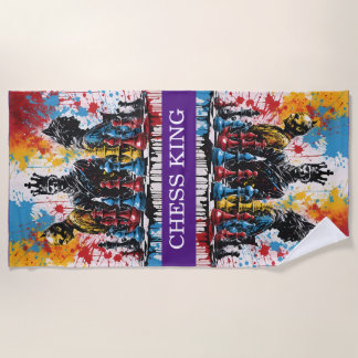 Chess Beach Towel