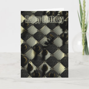 Chess Birthday Card