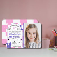 Chess Birthday Party For Girls with Custom Photo