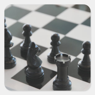 Chess Board and Pieces Stickers