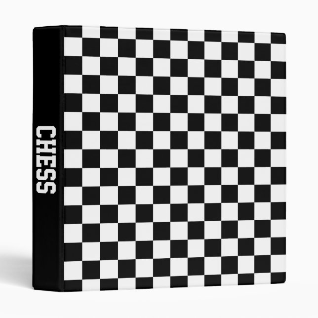 chess board binder (Front/Spine)