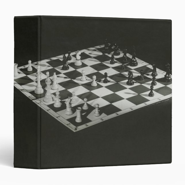 Chess Board Binder (Front/Spine)