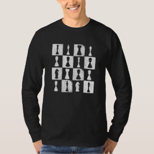 Chess Board Chess Player Themed Mind Sport Funny C T-Shirt
