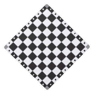 chess board competition graduation cap topper