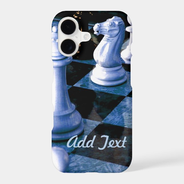 Chess Board King Customize Personalize (Back)