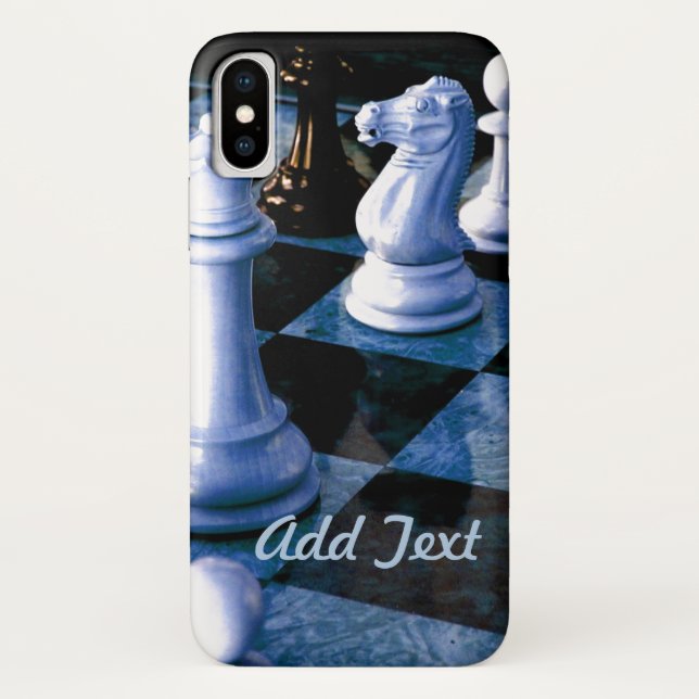 Chess Board King Customize Personalize Case-Mate iPhone Case (Back)