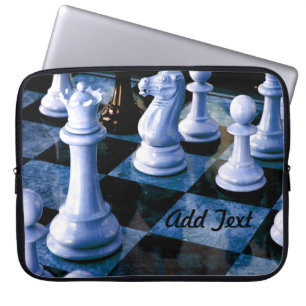 Chess Board King Customize Personalize Laptop Sleeve