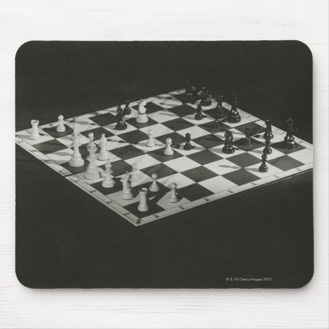 Chess Board Mouse Pad (Front)