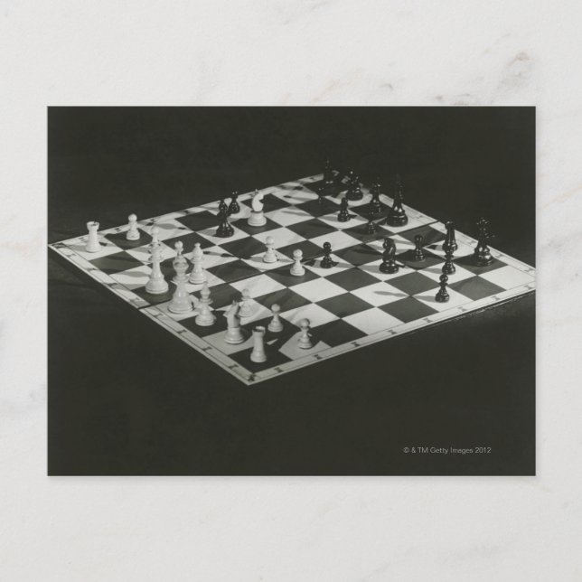 Chess Board Postcard (Front)