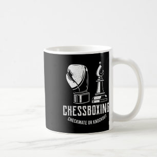 Chess Boxing I Chess Player Boxer Coffee Mug