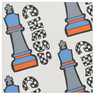 chess boy fabric