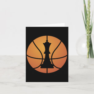 Chess Bysketbyll Gift Fun For Game Board King Chec Card