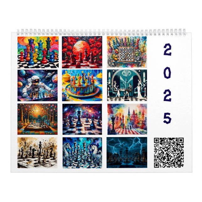 Chess Calendar 2025 (Cover)