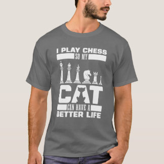 Chess Cat boy T-Shirt
