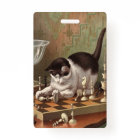Chess Cat postcard
